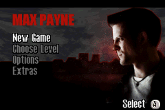 Max Payne Title Screen
